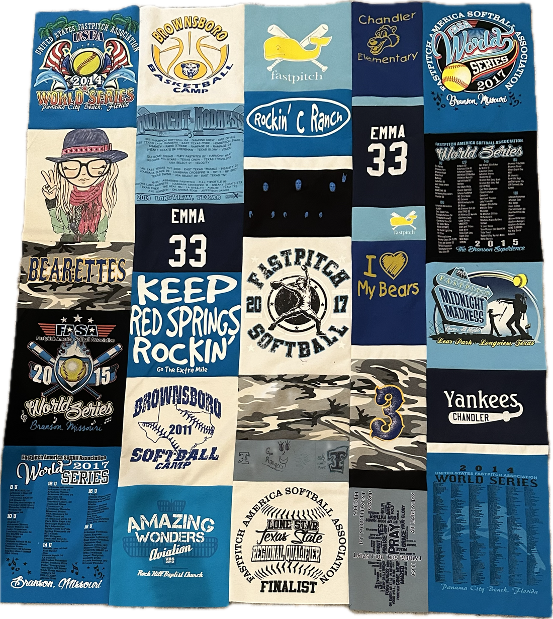T-Shirt Quilt Tuesdays on YouTube