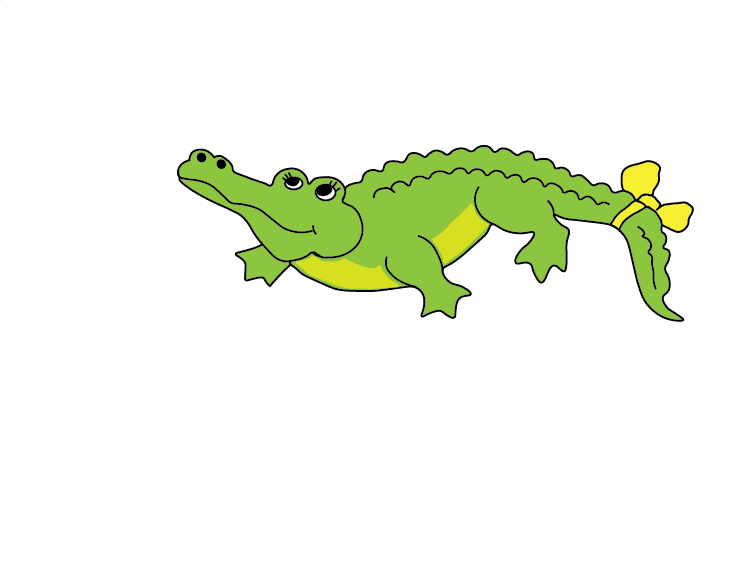 Alli The Gator Pattern