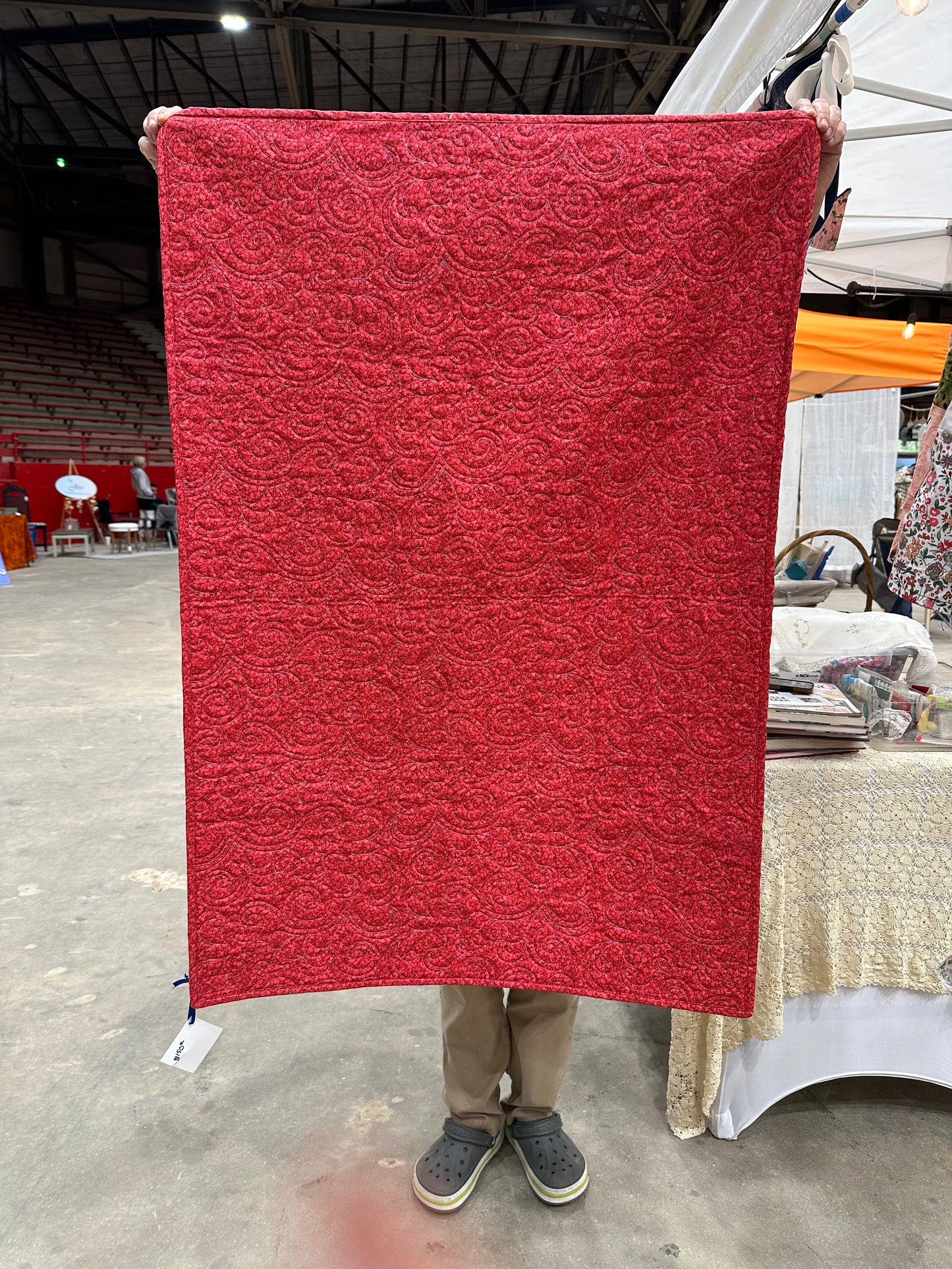 Acadian Flag wall hanging