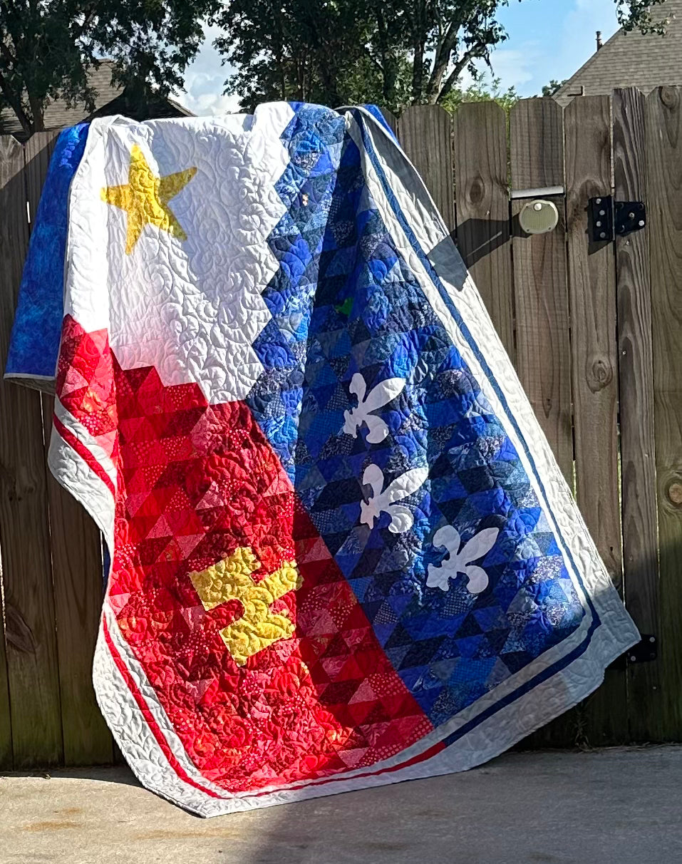 Acadian Flag Pattern -PreOrder