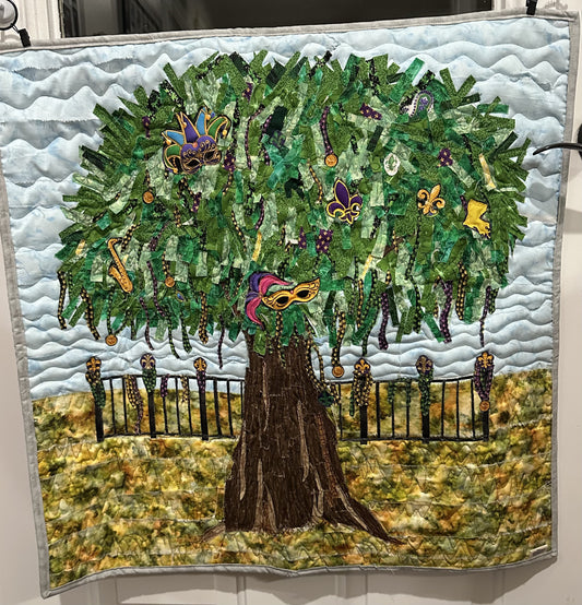 Mardi Gras Bead Tree